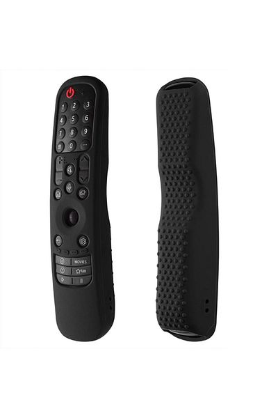 Choice Black Silicone Remote Control Case Cover Shockproof Cover for LG AN-MR21GC AN-MR21GA AN-MR21N Remote