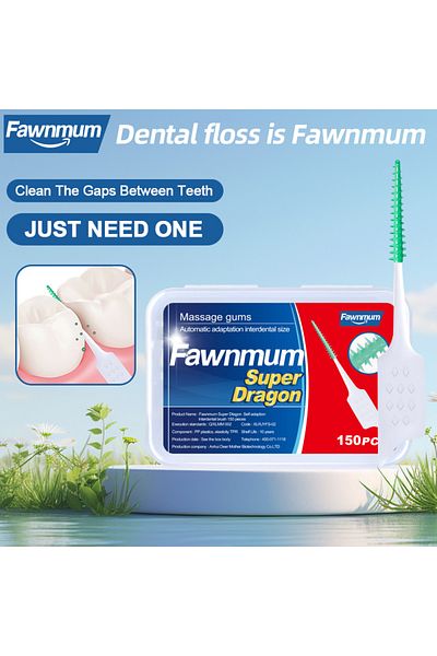 Choice 150Pcs/box Dental Floss Stick Tooth Cleaning Interdental Brush Dental Floss Pick Oral Hygiene Car...
