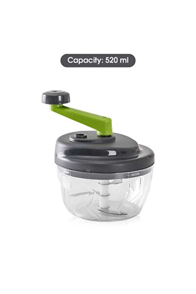 Choice1 520ml 1pc 520/900ML Manual Meat Mincer Garlic Chopper Rotate Garlic P...