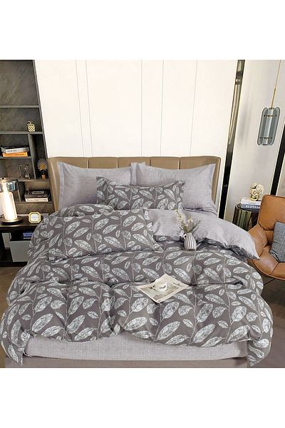 CHIRASO FINET Cotton Bed Linen, Classic Sheet 240x250cm, Duvet Cover 200x230cm, 4 Pillowcases