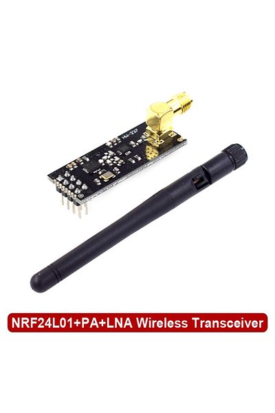Choice NRF24L01 Module NRF24L01+PA+LNA Wireless Transceiver RF Transceiver Module 2.4G 1100m with Antenna a
