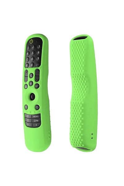 Choice Luminous Green Silicone Remote Control Case Cover Shockproof Cover for LG AN-MR21GC AN-MR21GA AN-MR2