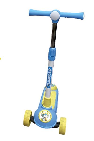 rexa 3-Wheel Foldable Scooter for Kids – Adjustable Handlebar, Lightweight & Portable Design