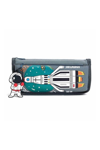 R&B Grey Boys Pencil Pouch