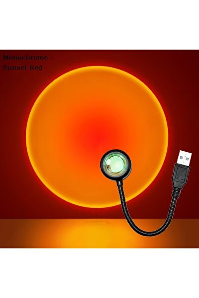 Choice ضوء غروب الشمس الأحمر USB غروب الشمس غروب الشمس إضاءة أجواء التصوير ال...