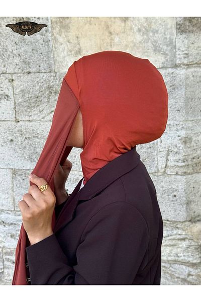 ALADİYAR Ninja Bon Shawl (Chiffon)