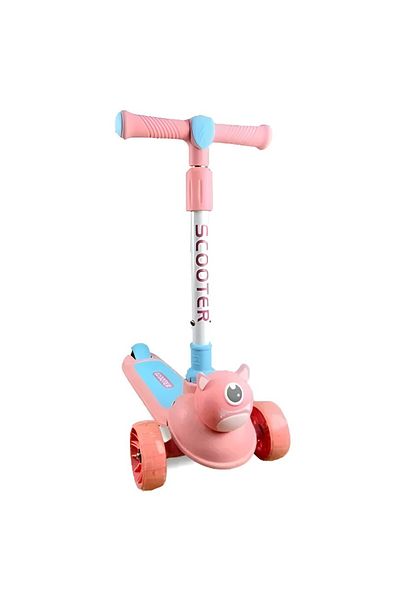rexa 3-Wheel Foldable Scooter for Kids – Adjustable Handlebar, Lightweight & Portable Design