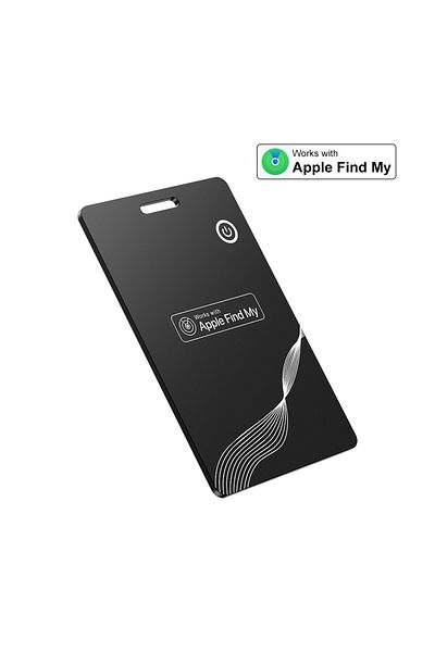 Choice Black 1pcs Smart Air Tag GPS Tracker Card Anti Lose Device Key Finder Bag Wallet Locator Smart Tag F