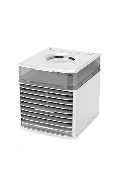 Andowl Racitor si Purificator de Aer 2in1, 10W, Portabil, 3 Viteze, cu Lumina Reglabila