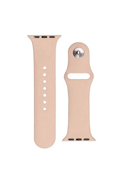 Hurtel Silikonowy pasek do zegarka Apple Watch Ultra 2-9/SE 42/44/45/49mm Silicone Strap APS piaskowy