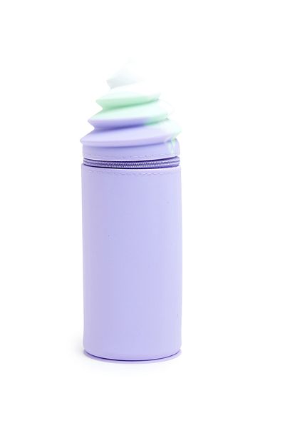 R&B Purple Silicone Pencil Case