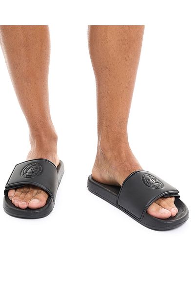 R&B Black MENS SLIDERS 40-45