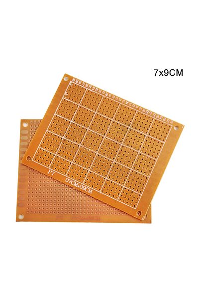 Choice 7x9cm 10PCS 10PCS 5x7 7x9CM PCB Breadboard Protoboard Single-Sided Universal Printed Circuit Boards