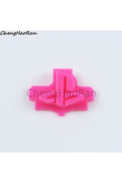 Choice Rose red 1 Pc For PS5 Gamepad Controller Logo/Home Button Return Back Power Switch Key Color Backwar