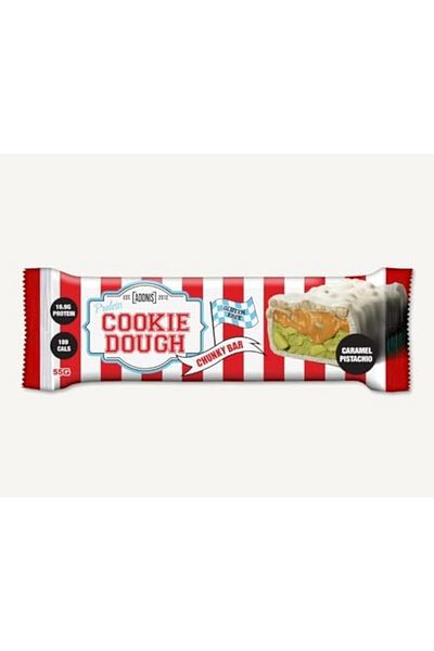 Adonis Protein Cookie Dough Protein Bar Caramel pistachio Box 12X55g- 660g