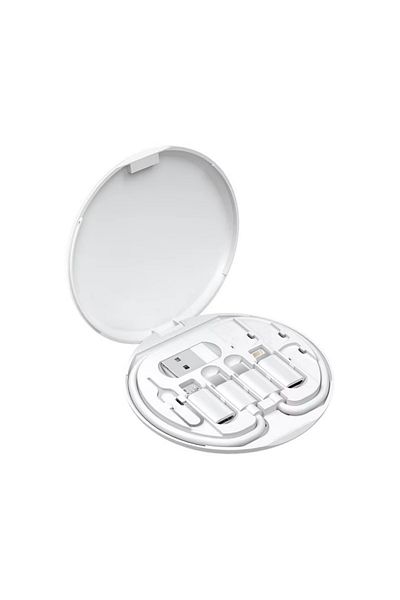 Choice White 60W Multi Type-C To USB C To Micro USB To Lighting Fast Charging Phone Cable Kit for IPhone 16