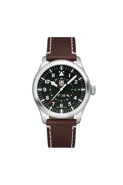 Luminox XA.9521 P-38 LIGHTNING™ GMT 9520 (İsviçre Üretimi Ronda 515.24H Mekanizmalı) Erkek Kol Saat