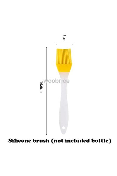 Choice only oil brush 2in1 500ml Plastic Spray Oil Sprayer Bottle Spray Oil Dispenser Oil Jar Cruet BBQ Kit