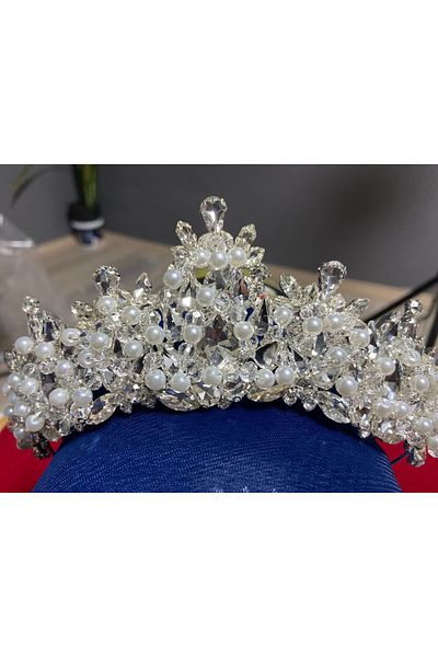 RENGARENG Bridal Tiara with Pearl