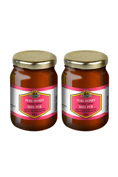 Dutchman's Gold Organic Buckwheat Honey 2x150g – Rich in Antioxidants, Wellne...
