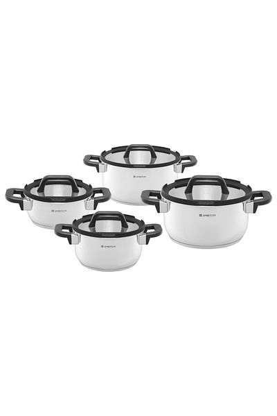 Ambition Stainless steel pot set, 8 pieces, Espero