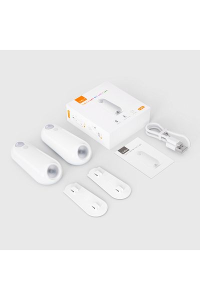 Choice 2Pcs Toilet Night Light Motion Sensor Light Toilet Bowl Light RGB 7Color Changing For Bathroom Decor