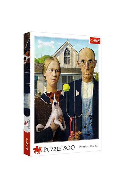 Trefl PUZZLE 500 AMERICAN GOTHIC