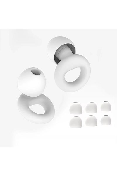 Choice White HUAK Quiet Ear Plugs for Noise Reduction for Sleeping Silicone Ear Plugs for Swimming Motorbik