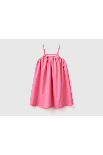 United Colors of Benetton Lightweight Kids' Dress with Straps