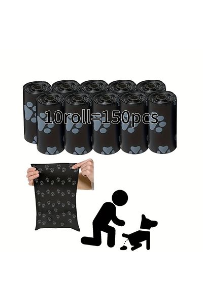 Choice 10 rolls 20 Rolls Pet Waste Bags, 300 Count, Durable Polypropylene, Polyethylene & PVC, Portable Dog