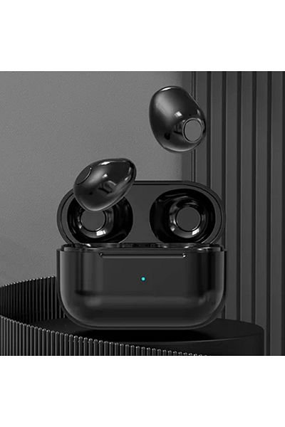 Vikefon black New mini headset bluetooth 5.2TWS invisible headset wireless touch game NFC invisible in-ear n