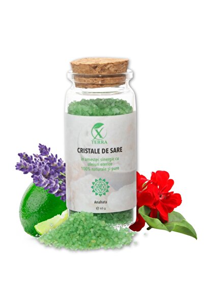 XTERRA | CRISTALE DE SARE DE MARE ÎNNOBILATE CU ULEIURI ETERICE 100% NATURALE...