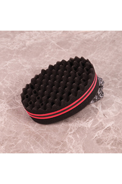 Choice XiaoKongHaiMian 1 قطعة فرشاة إسفنجية مزدوجة الجوانب لتصفيف الشعر في صا...