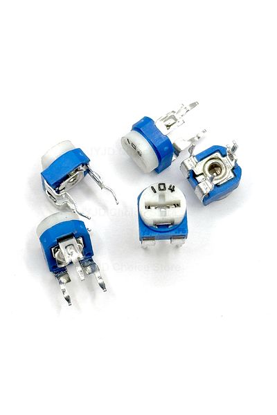Choice 65PCS Trimmer Potentiometer RM065 Adjustable Resistance 100R~1M Potentiometers 1K 5K 10K 20K 50K ...