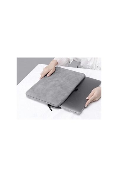 THD Husă laptop pentru Apple Macbook Air (M2) 13,6 inch și Apple Macbook Air (M1) 13,3 inch, gri închis