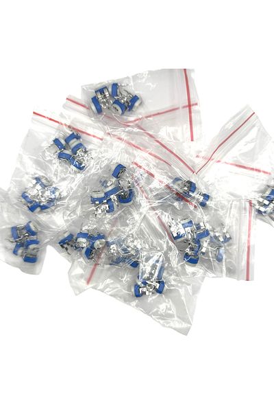 Choice 65PCS Trimmer Potentiometer RM065 Adjustable Resistance 100R~1M Potentiometers 1K 5K 10K 20K 50K ...
