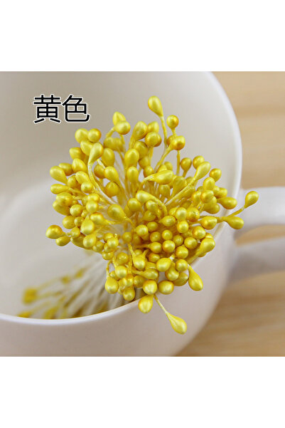 Choice 150 قطعة من سداة زهور السكر الاصطناعية متعددة الألوان 3 مم لتزيين الكي...