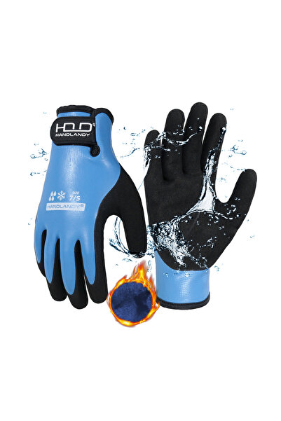 choice2 قفازات عمل مقاومة للماء من HANDLANDY مقاس XL للطقس البارد، قفازات عمل...