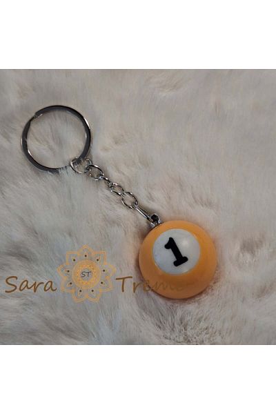 saratremo Breloc cu minge de biliard