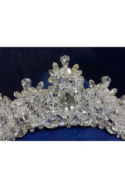 RENGARENG Zircon bridal tiara