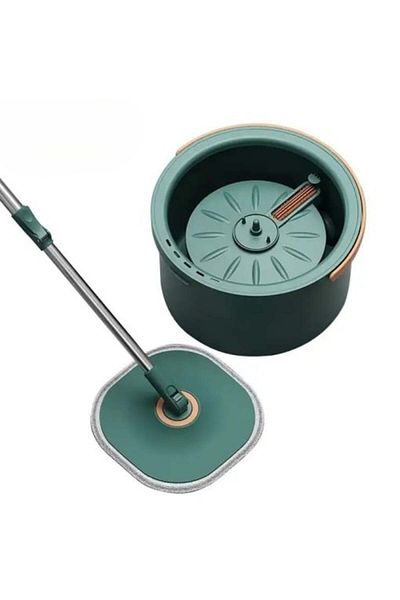 ZanaCasei ZânaCasei Deluxe Rotary Mop Set – Green, with Two Refills