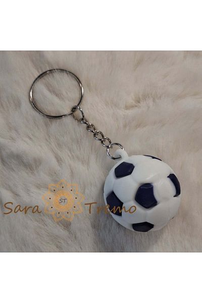 saratremo Keychain with football mini-ball