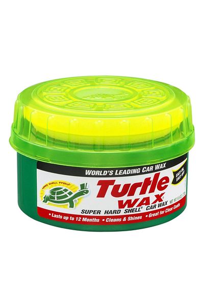 Turtle Wax Long Lasting Clean and Shine Super Hard Shell Car Wax Paste 9.5 oz.