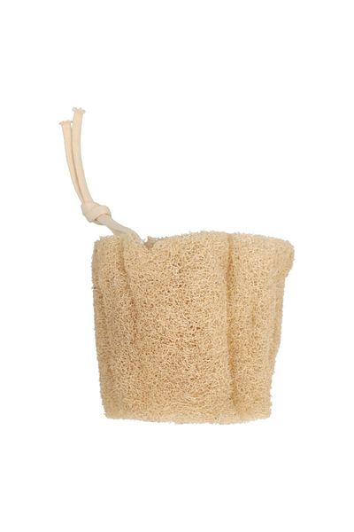 HONEYBEE Lightweight Eco Friendly Natural Bath Loofah with Cotton Cord 10 cm