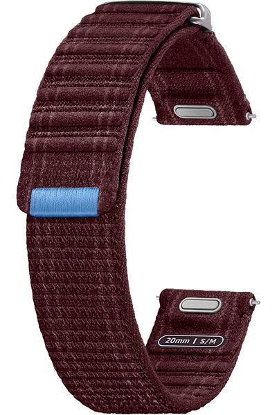 Samsung Galaxy Official Fabric Band (S/M) for Galaxy Watch 7, Wine