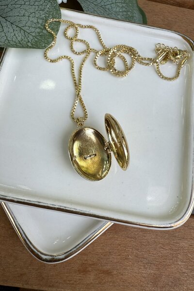 My Joyas Design 14K Altın Kaplama Kapaklı Anka Kuşu Alya Kolyesi 50cm