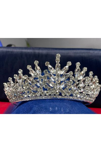 RENGARENG Zircon bridal tiara