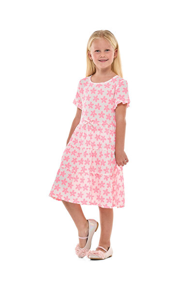 R&B فستان محبوك للبنات من عمر 2 إلى 8 سنوات