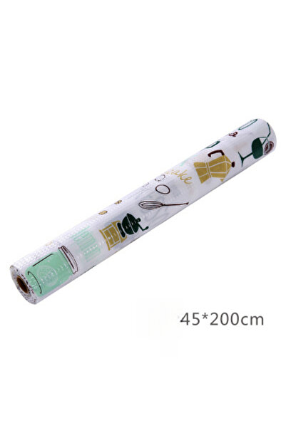 Choice1 green 45x200cm 1 Roll Can Cut Table Mat Drawers Cabinet Shelf Liners ...