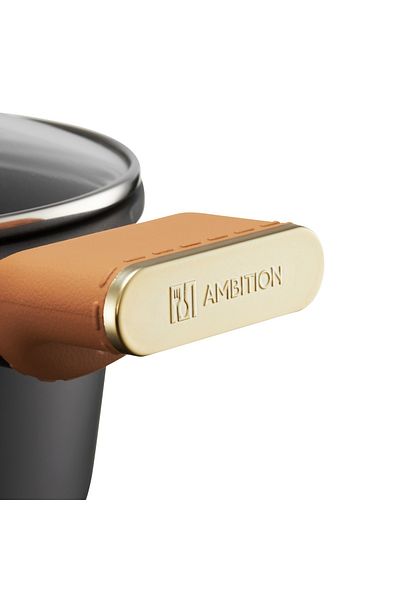 Ambition Oala with capacity 24cm, 4.2L, invelis Qualum Basic Stone Edition, Camel